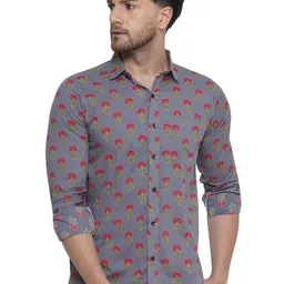 VEERA PARIDHAAN Men Floral Opaque Printed Casual Shirt-image-34