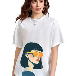 VLAM Women Printed Pockets T-shirt-image-102