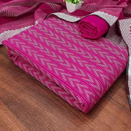 MANVAA Geometric Woven Design Cotton Jacquard Unstitched Dress Material-image-33