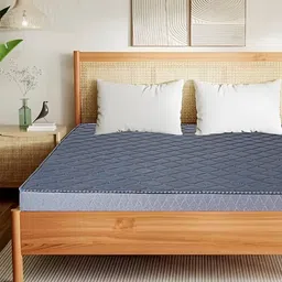 CURIOUS LIFESTYLE Grey Quilted Orthopedic Single Mattress-12