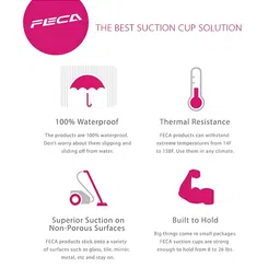 FECA White Pipe Clip Hooks and Holders image 5