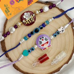 Bhai and Babhi Rakhi Gift set-45