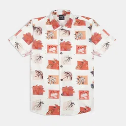 CHARCHIT Boys Comfort Floral Printed Casual Shirt-image-94