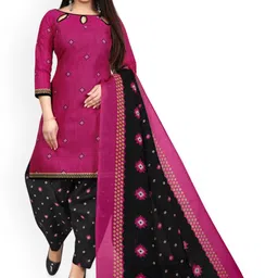 Anny Deziner Women Floral Printed Regular Kurta with Salwar & With Dupatta-picture-45