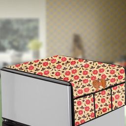The Furnishing Tree Multi Plastic Refrigerator Cover-image-58