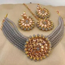 Anouk Women Grey Jewellery Set-94