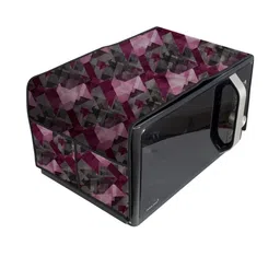The Furnishing Tree Waterproof & Dustproof PVC Microwave Oven Top Cover with 4 Utility Pockets Chek-image-75