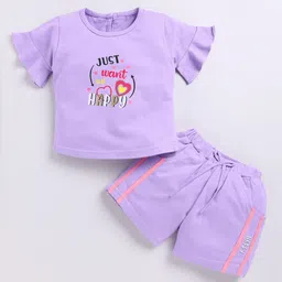 CERABI Girls Printed Top with Shorts-picture-37