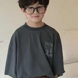 LULU & SKY Boys Henley Neck Pockets T-shirt-picture-31