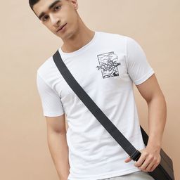 Fame Forever by Lifestyle Men Sports Printed Applique T-shirt-picture-26