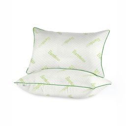 Enchant Home White Set of 2 Polyester Breathable Sleep Pillow-6