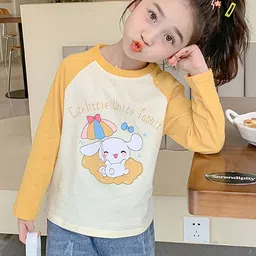 LULU & SKY Girls Printed Applique T-shirt-picture-3