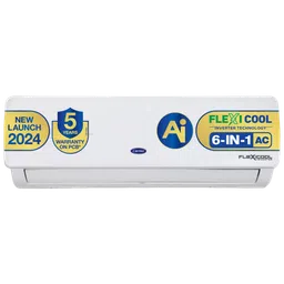 Carrier Ester Neo Plus Exi 6 in 1 Convertible 1 Ton 3 Star Inverter Split AC with Auto Cleanser (2024 Model, Copper Condenser, CAI12ER3R34F0)-11