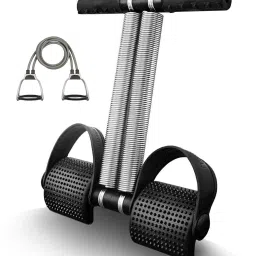 Double Spring Tummy Trimmer for Abs and Legs Exercise with Resistance Pull Rope Ab Exerciser-27
