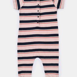 Piccolo Piglet Kids Striped Pure Cotton Romper-image-7