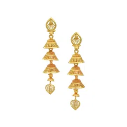 MEMOIR Classic Jhumkas Earrings-image-28