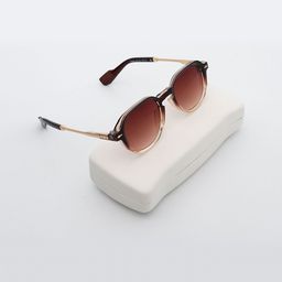 PELLE LUXUR Women Oval Sunglasses with UV Protected Lens PL25GS198-image-79