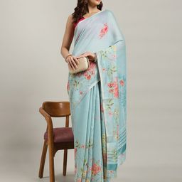 Meena Bazaar Floral Printed Saree-picture-54