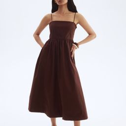 H&M Cotton Strappy Dress-image-94