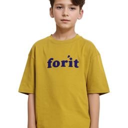 RARE ONES Boys Solid Round Neck Cotton T-Shirt-image-12