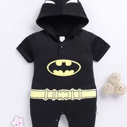 Moms Love Infant Boys Batman Printed Pure Cotton Romper-image-96