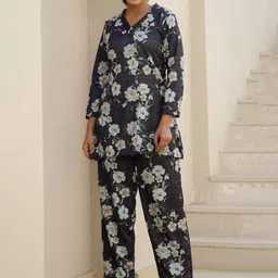 FLAVIA CREATION Printed Woolen Tunic With Trouser Co-ords-picture-45