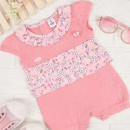 KIKO Infants Girls Printed Romper-image-29