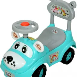BEST QUALITY MADE IN INDIA, RIDEON CAR, MUSIC & LIGHT, FOR UPTO 2 YEAR KIDS ONLY Car Non Battery Operated Ride On-28