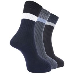 Dollar Men Pack of 3 Free Size Full Length Cotton Socks-35