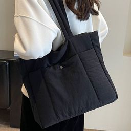 StyleCast Checked Structured Handheld Bag with Tasselled-44