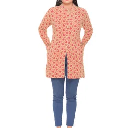 WOOL 4U Women Woollen Longline Cardigan-image-80