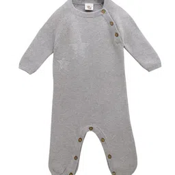 THE BABY TRUNK Infants Organic Cotton Rompers-10