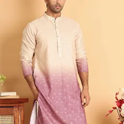 Anouk Men Paisley Printed Sequinned Kurta-picture-56