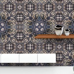 ArtzFolio Printed UV-Resistant Anti-Bacterial Abstract Kaleidoscope Peel & Stick Wallpaper-image-98