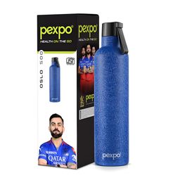 Pexpo Blue Single Stainless Steel Water Bottle-image-41