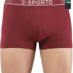 Sporto by Macho Men Pack Of 3 Assorted Short Trunks-Sprto_M1022-M(1)-N(1)-Prt(1)-S-picture-20