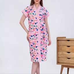 Sand Dune Printed Bath Robe-picture-37