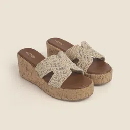 Metro Embellished Platform Mules-image-13