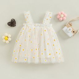 PYOS Floral Print Net Fit & Flare Mini Dress image 2