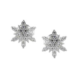VALANOVA 14K White Gold 0.25 Ct Lab Grown Diamond Earrings-image-46