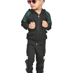 CHANDRIKA Kids-Boys Green Clothing Set-image-52