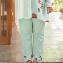 Prathaa Women Straight Fit Trousers-picture-4