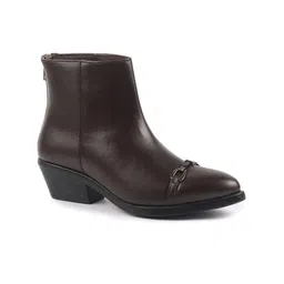 FAUSTO Women Casual Block-Heeled Chelsea Boots-image-48