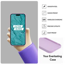 SPRIG Solid Printed iPhone 15 Plus Back Case Mobile Accessories image 2