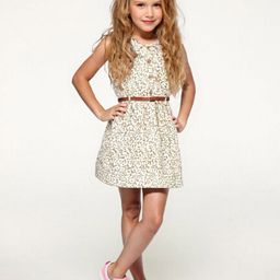 Lil Lollipop Floral Print Fit & Flare Dress-55