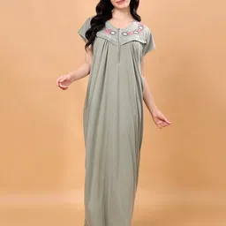 NIGHT KEYS Maxi Nightdress-image-58