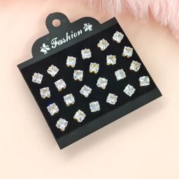 Honbon Women Gold Earrings-image-63