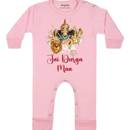Arvesa My First Navratri Printed Bodysuit-26
