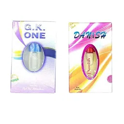 RAVIOUR LIFESTYLE Set Of 2 Danish & G.K One Alcohol-Free Roll On Attar - 8 ml Each-8