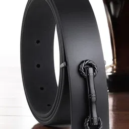 Provogue Men Textured Leather Formal Belt-image-24